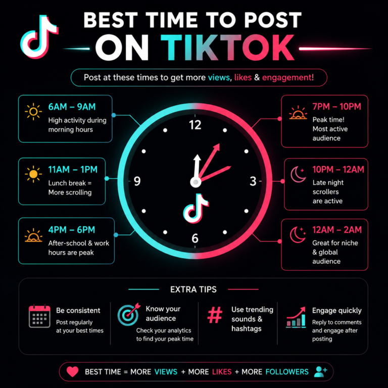 Best Time to Post on TikTok in 2026: Ultimate Guide to More Views & Engagement retro ping pong